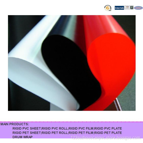 all kinds of color rigid PVC sheet